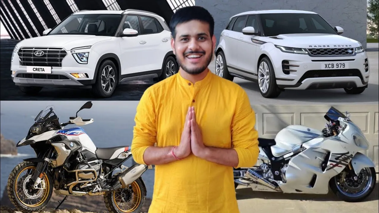 YouTuber Anmol Jaiswal Car Collection
